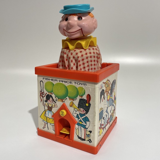 JACK IN THE BOX, Fisherprice (Broken Lid)